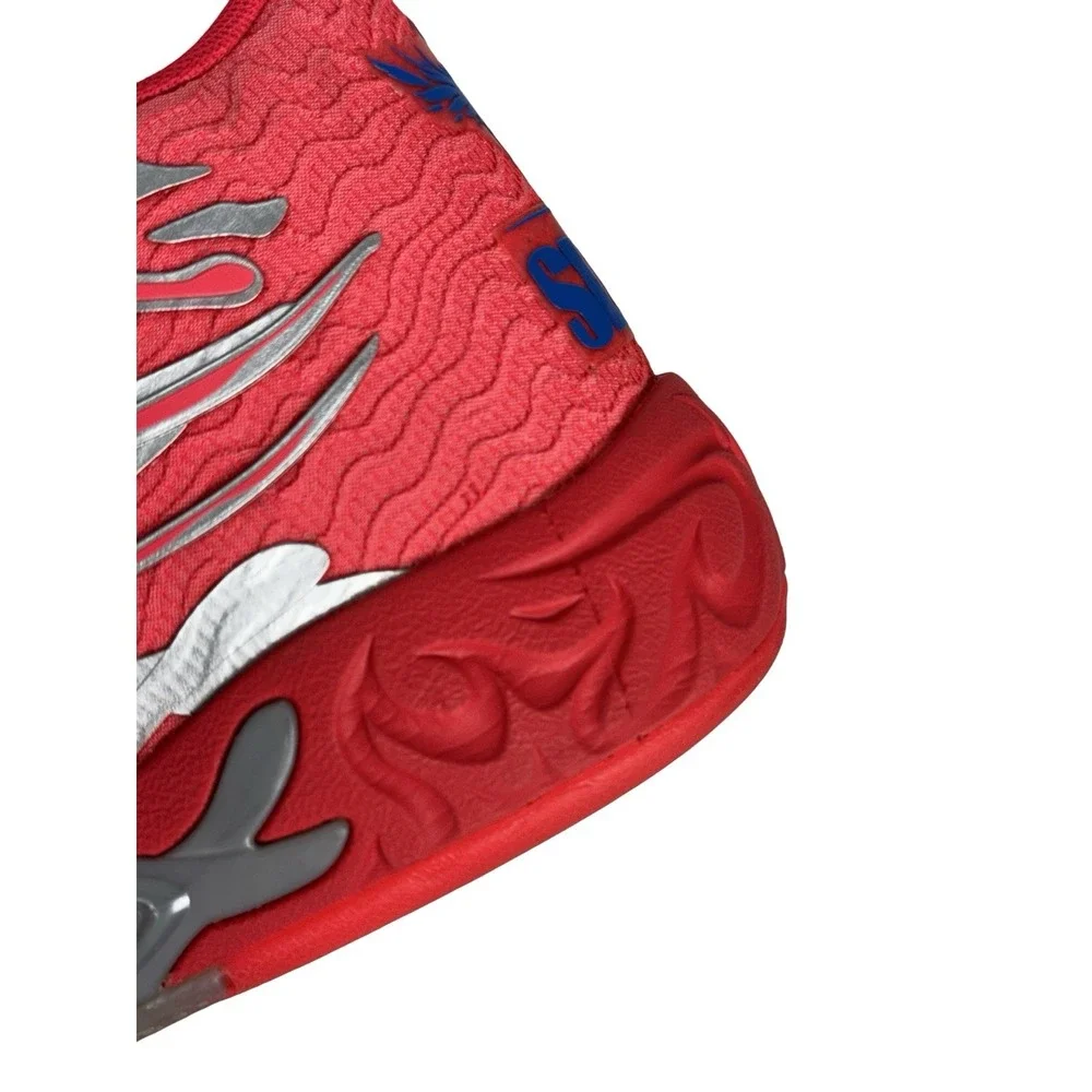 LaMelo Ball PUMA Shoes Size 8 MB.04 Child Puma Red Pink Matte Sneakers